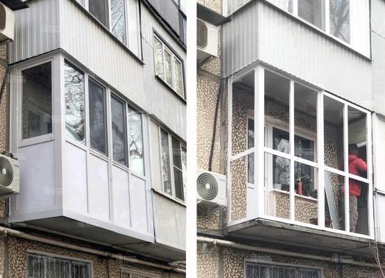 Кейс: Теплое остекление с французскими окнами и отделкой под ключ