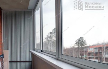 Раздвижное остекление Эконом