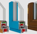 Окна ламинированные (ширина профиля 58 мм) 