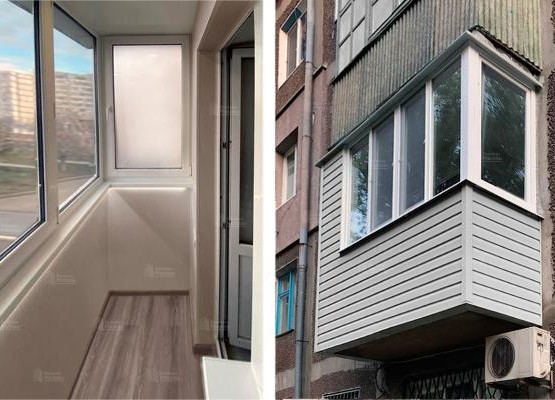 Ремонт балкон «под ключ» с остеклением и отделкой ПВХ-панелями: уют без забот и лишних расходов