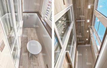 Расчет теплого остекления балкона с внутренней отделкой