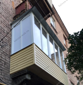 Примеры работ компании Балконы Москвы