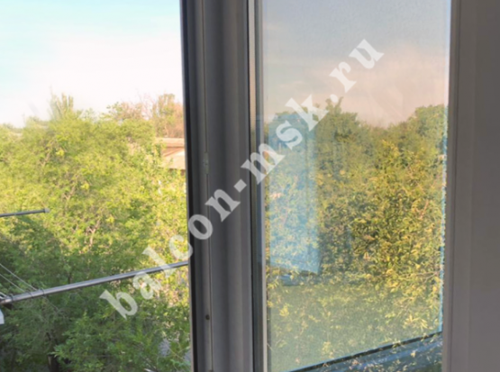 Ремонт балкона 3.0х0.8м с установкой французского остекления