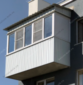 Примеры работ компании Балконы Москвы