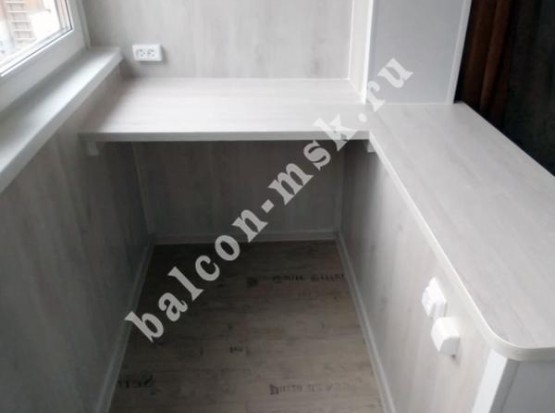 Утепление и отделка лоджии 3.5 м с присоединением