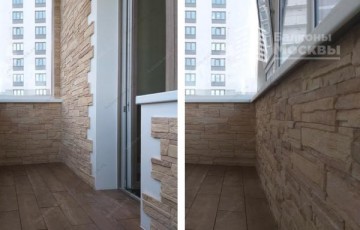 Расчет недорогого и красивого дизайна балкона