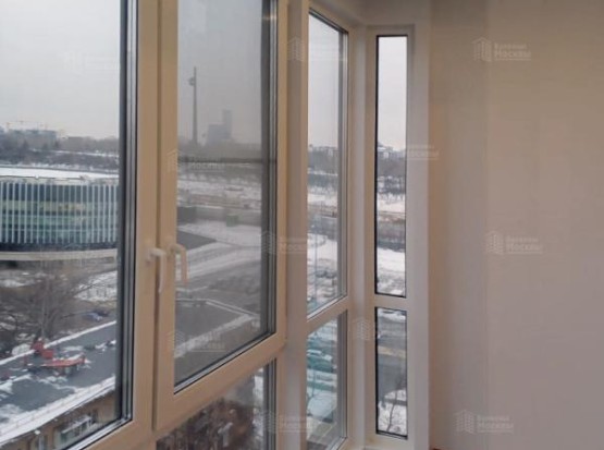 Панорамное остекление балкона под ключ