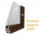 ПВХ окна (ламинированые)