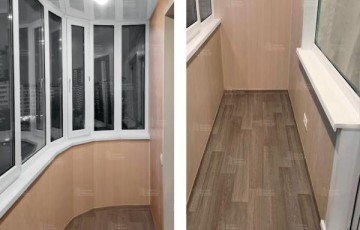 Утепление балкона. Цена с отделкой