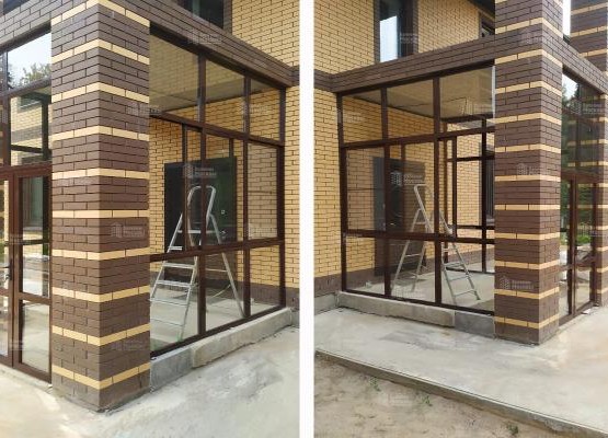 Остекление веранды на даче Остекление веранды на даче