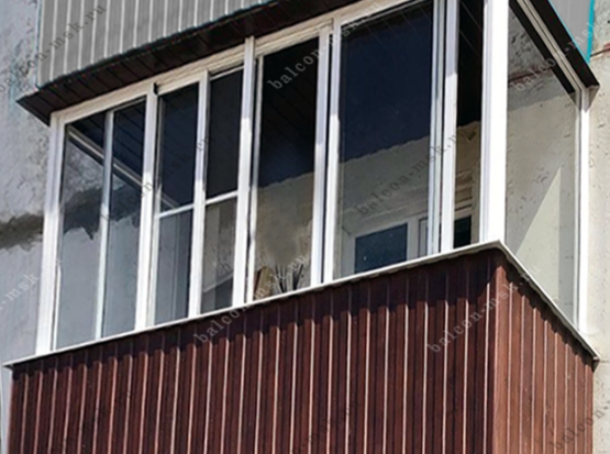 Наружная отделка балкона и лоджии в Москве: красиво, надёжно, по делу. Фото № 20