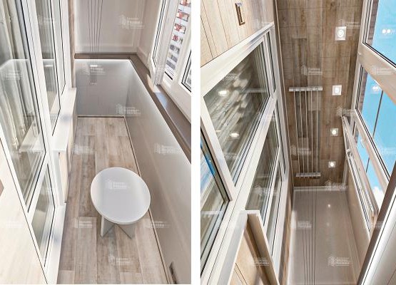 Расчет теплого остекления балкона с внутренней отделкой