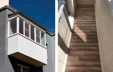 Остекление под ключ: профиль KBE, стеклопакеты Clima Guard, теплый контур с отделкой