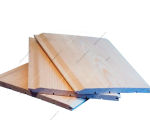 Отделка потолка имитация бруса