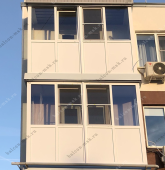 Примеры работ компании Балконы Москвы