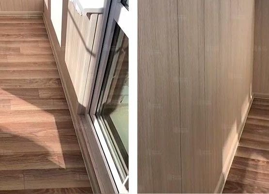 Кейс: как мы сделали отделку балкона с окнами КБЕ и теплым полом