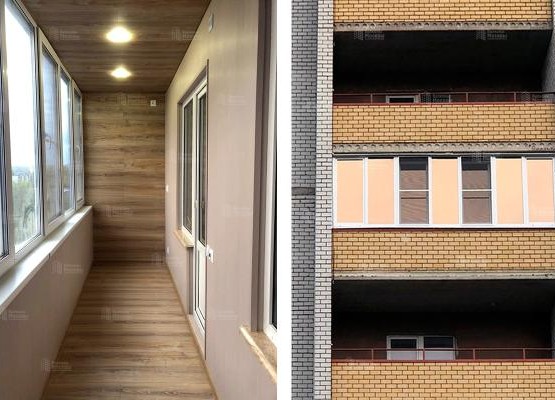 Кейс нашей работы: лоджия 8 кв.м под ключ — остекление, теплые полы + отделка ламинатом и ПВХ-панелями