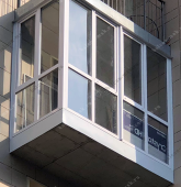 Примеры работ компании Балконы Москвы
