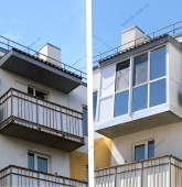 Примеры работ компании Балконы Москвы