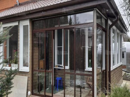 Панорамное остекление веранды