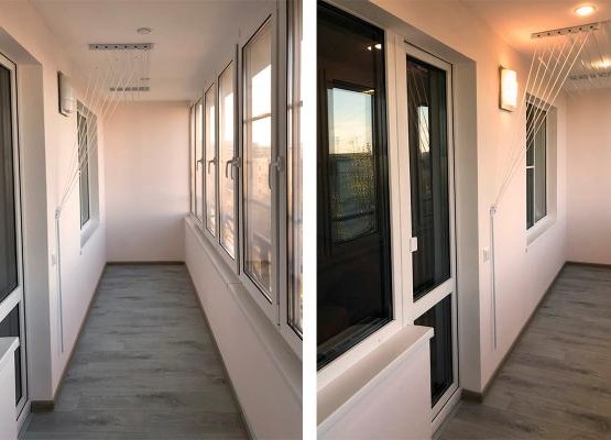 Остекление лоджии: Эконом-решение под ключ