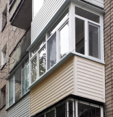 Примеры работ компании Балконы Москвы