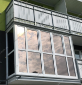 Примеры работ компании Балконы Москвы