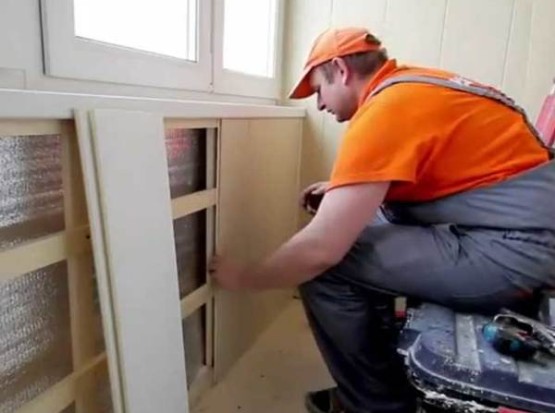 Расчет ремонта лоджии ПВХ панелями