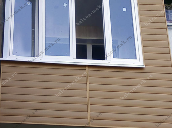 Наружная отделка балкона и лоджии в Москве: красиво, надёжно, по делу. Фото № 14