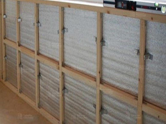 Утепление лоджии 4 м2 пенофолом с комплексной отделкой ПВХ панелями