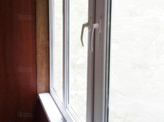 Расчет остекления балкона с фрамугами и внутренней отделкой