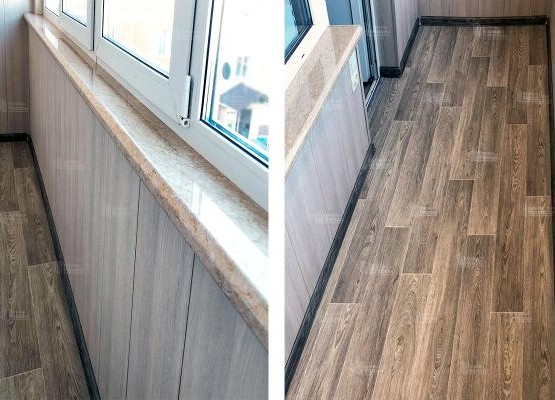 Утепление лоджии 4 м2 пенофолом с комплексной отделкой ПВХ панелями