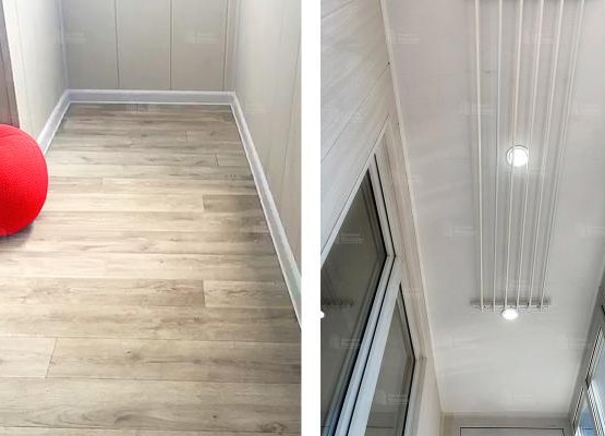 Кейс по утеплению балкона на первом этаже: МФ стеклопакеты, сэндвич-панели и комплексная отделка