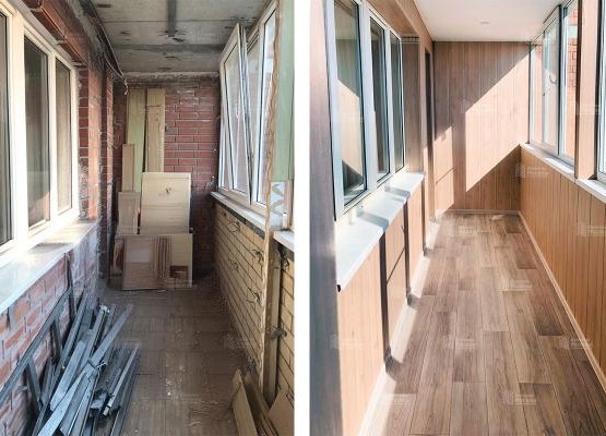 Лоджия под ключ: реальный кейс с остеклением Экспроф, утеплением, отделкой и светом