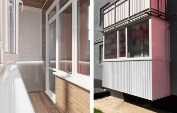 Практичный минимализм: превратили холодный балкон в теплую комнату