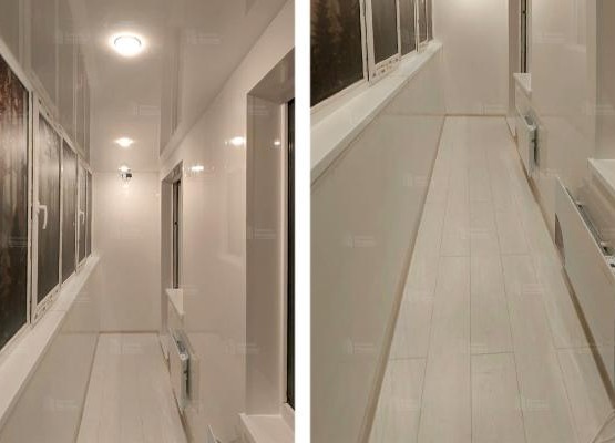 Отделка лоджии 6 м: Эконом-решение под ключ