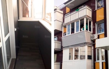 Расчет остекления с расширением балкона