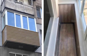 Стоимость остекления и отделки балкона под ключ