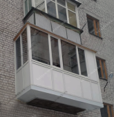 Примеры работ компании Балконы Москвы