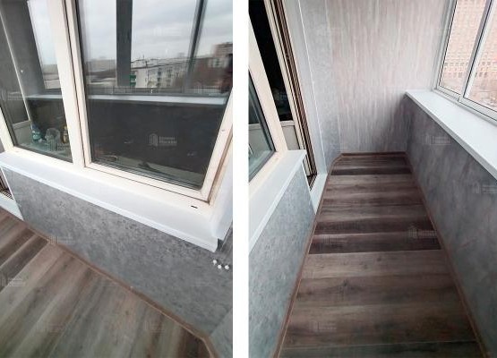 Балкон-эконом: холодное остекление и отделка за 1 день