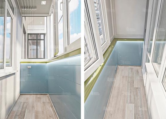 Пример практичного ремонта балкона