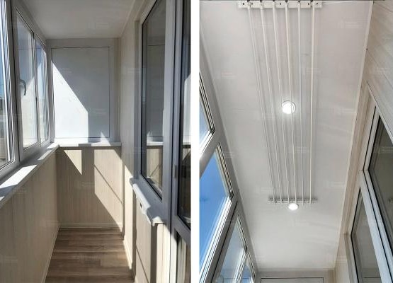 Остекление под ключ: профиль KBE, стеклопакеты Clima Guard, теплый контур с отделкой