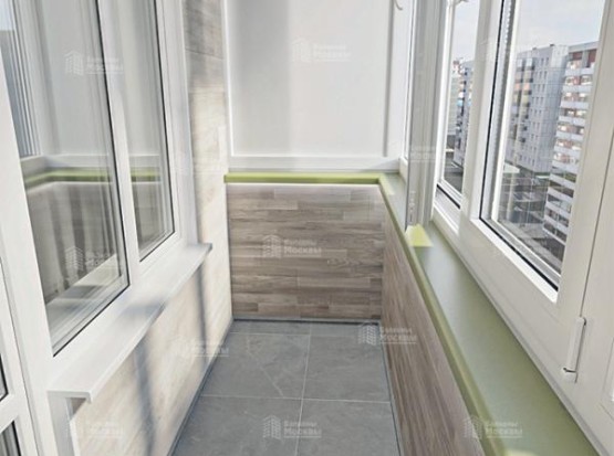 Ремонт балкона в панельном доме