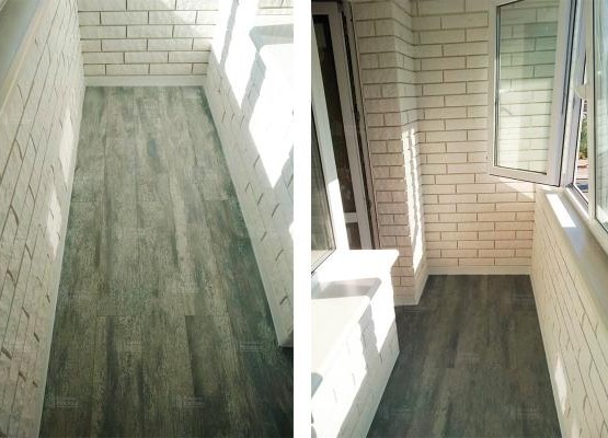 Готовый Лофт-балкон под ключ с чистовой отделкой