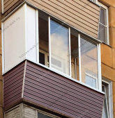 Примеры работ компании Балконы Москвы