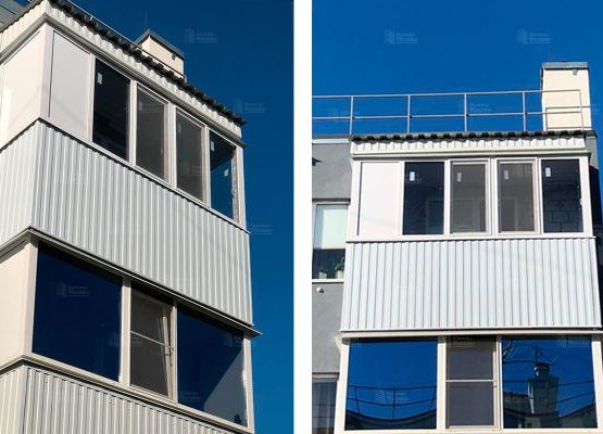 Балкон под ключ: пример с детальным разбором стоимости на остекление и отделку