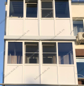 Примеры работ компании Балконы Москвы