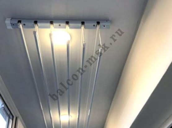 Остекление балкона 3,0х0,7 м с внутренней отделкой ГКЛ