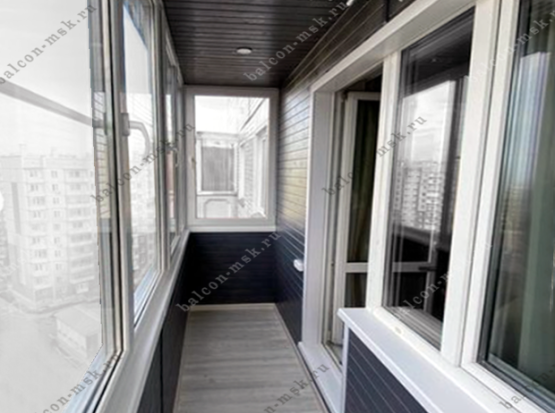 Замена холодного остекления на теплое. Фото № 1