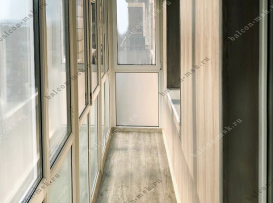 Замена холодного остекления на теплое. Фото № 26